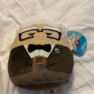 Squishmallow Carl Fredricksen From Disney's Up 7" NEW WITH TAGS